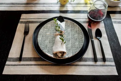 Solino Home Linen Placemats In Multi