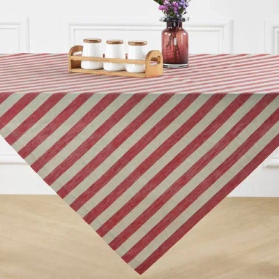 Solino Home Linen Table Throw In Red