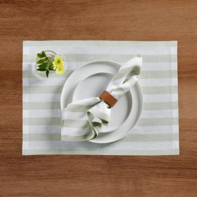 Solino Home Linen Placemats In Multi