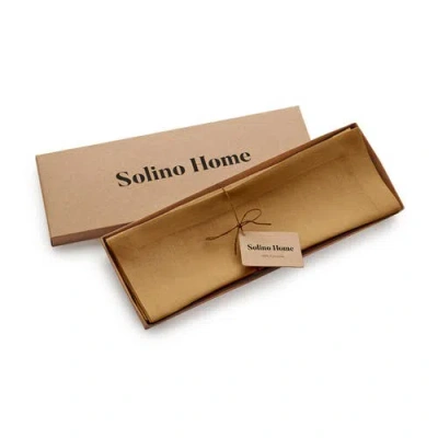 Solino Home Linen Placemats In Brown