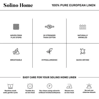 Solino Home Linen Placemats In Blue