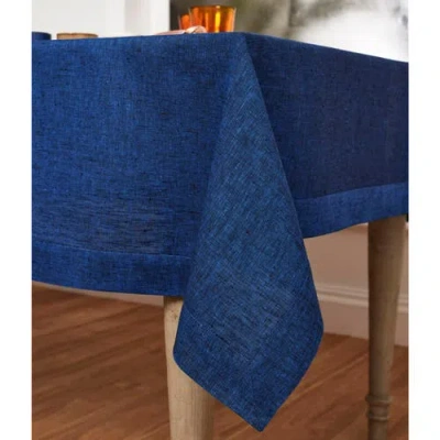 Solino Home Linen Tablecloth In Blue