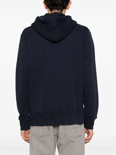 Autry Hooded Sweatshirt Drawstring Ribbed Cuffs