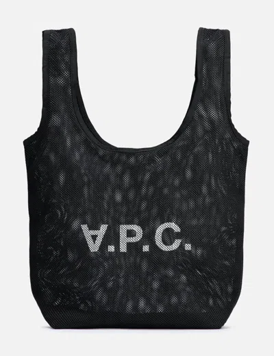 Apc A.p.c. Rebound Shopper Bag In Black