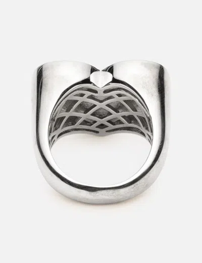 Notte Good Luck Ring In Silver