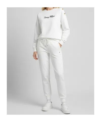 Tommy Hilfiger Long-sleeved Sweatshirt In White