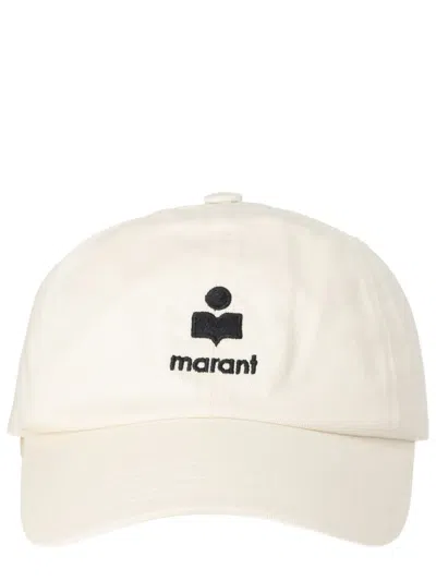 Isabel Marant Curved Brim Baseball Hat Casual Style In Neutral