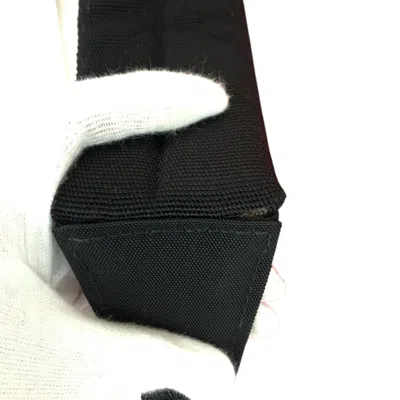 Pre-owned Balenciaga Black Red Color Canvas Backpack () In Multi