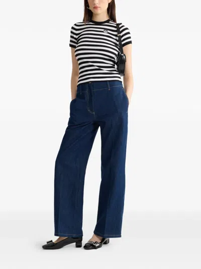 Patou Striped T-shirt In Multi