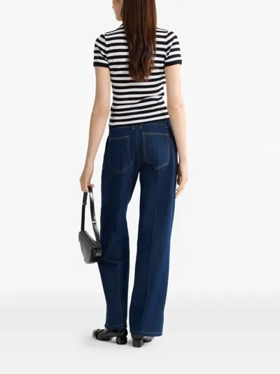 Patou Striped T-shirt In Multi