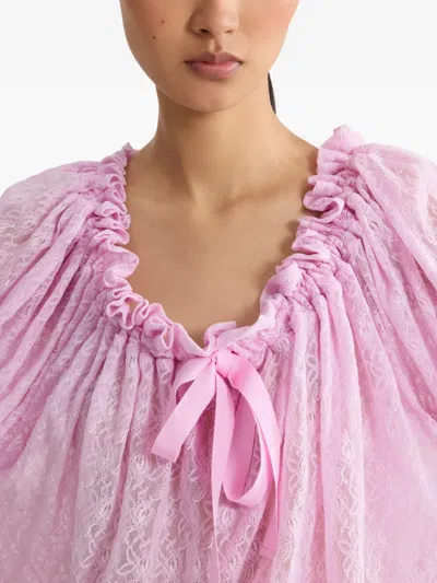 Patou Lace Blouse In Pink