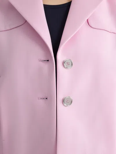 Patou Tailored Buttoned Jacket In Pink