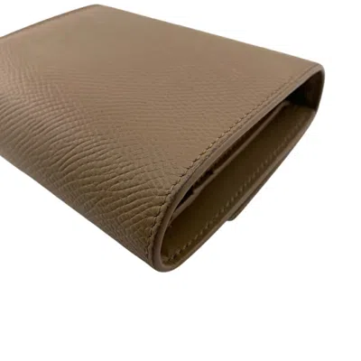 Pre-owned Celine Brown Leather Wallet (tri-fold) ()