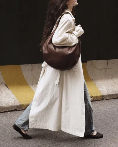 Liffner Moon Hobo Dark Brown In Brown