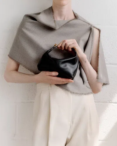 Liffner Pillow Pouch Micro Black In Black