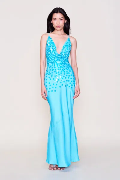 Danielle Guizio Ny Aurelia Dress In Blue