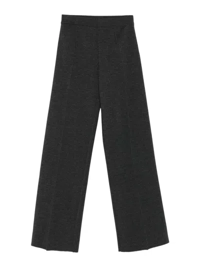 Mrz Wool Trousers In Gray