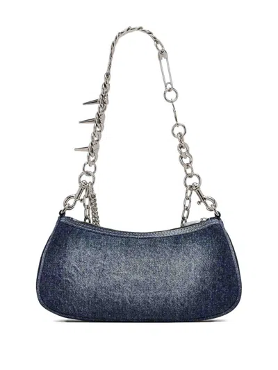 Marc Jacobs Denim Shoulder Bag In Blue