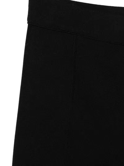 Mrz Wool Trousers In Black