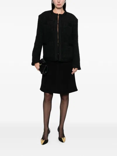 Ln22 Wool Jacket In Animal Print