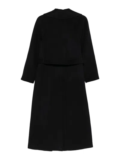 Palto' Paola Wool Coat In Black