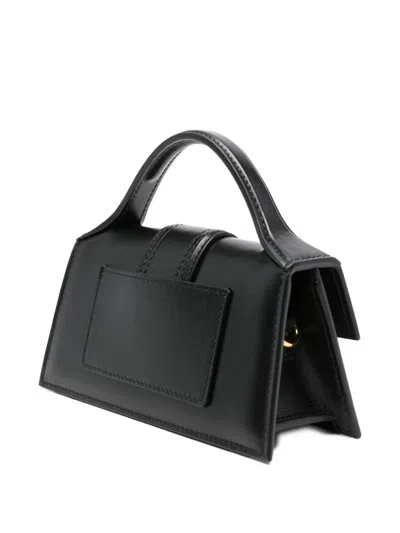 Jacquemus Le Bambino Black Handbag With Removable Shoulder Strap In Leather Woman