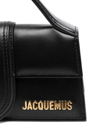 Jacquemus Le Bambino Black Handbag With Removable Shoulder Strap In Leather Woman
