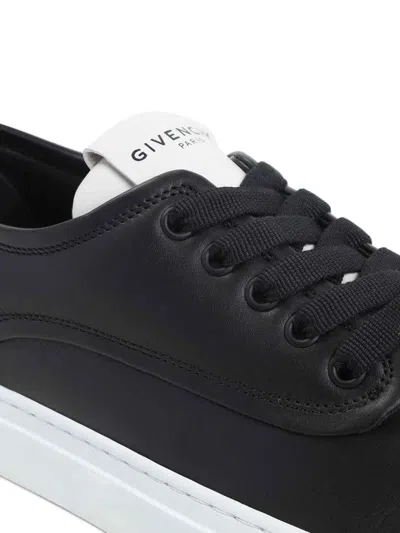 Givenchy Stylish Calf Leather Sneakers For Men In Black