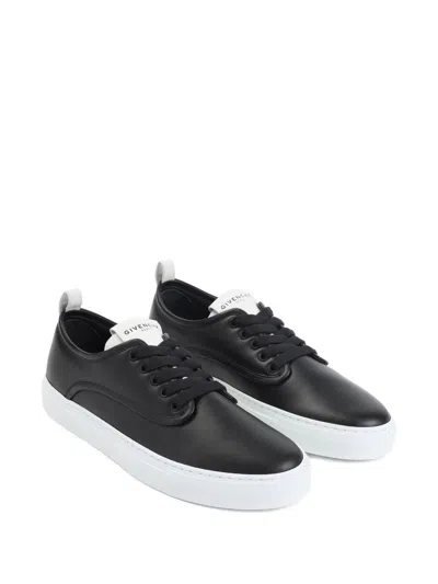 Givenchy Stylish Calf Leather Sneakers For Men In Black
