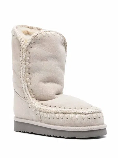 Mou Eskimo Boot 24 Cm Chalk In Neutral
