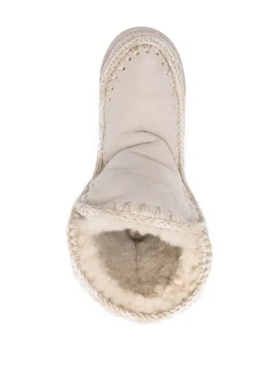 Mou Eskimo Boot 24 Cm Chalk In Neutral