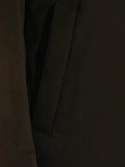 Montecore High-neck Zip-front Jacket In Black