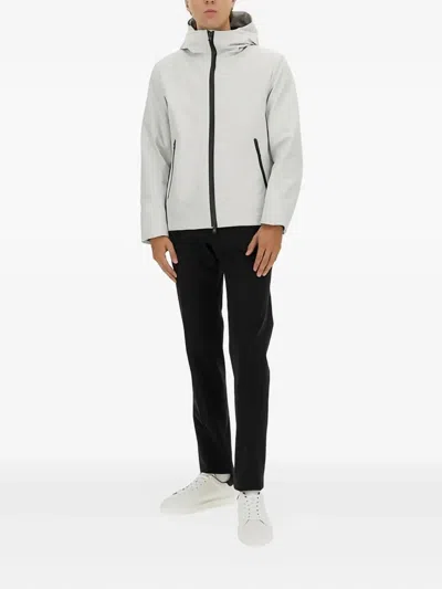 Woolrich Softshell Pacific Jacket For Outdoor In Gray