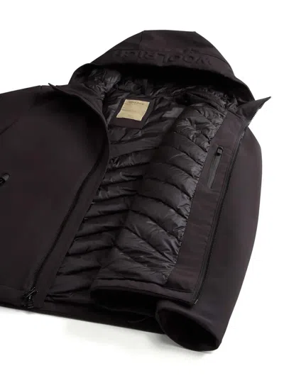 Woolrich Softshell Pacific Jacket For Outdoor In Gray