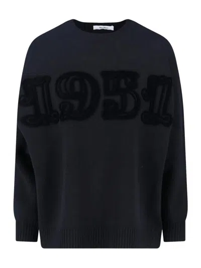 Max Mara Fido Sweater In Blue