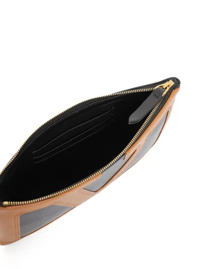 Valentino Viva Superstar Leather Envelope Clutch Bag In Multi