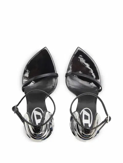 Diesel Sandals In Black