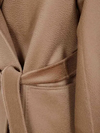 Max Mara Ludmilla Coat Camel In Multi