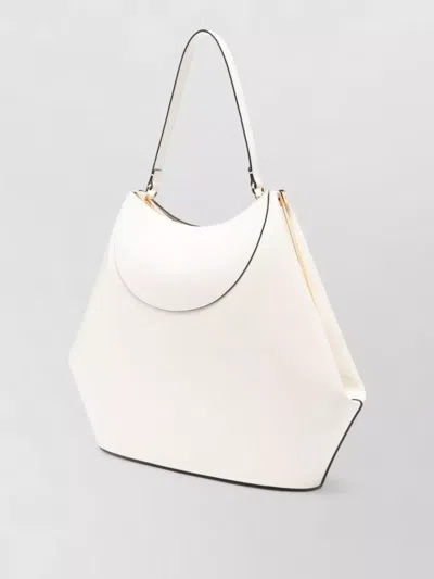Givenchy Top Handle Tote Bag Silk Nylon In White