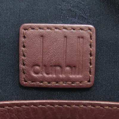 Pre-owned Dunhill Brown Leather Shoulder Bag ()