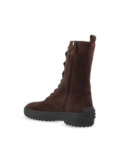 Tod's Boots In Brown