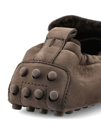 Tod's Low Shoes In Brown