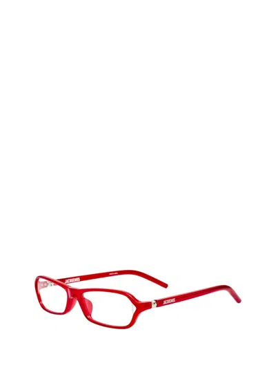 Jacquemus Eyeglasses In Red