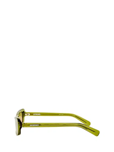 Jacquemus Sunglasses In Green