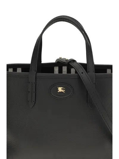 Burberry Women Reversible Medium Bloomsbury Tote Bag In Black