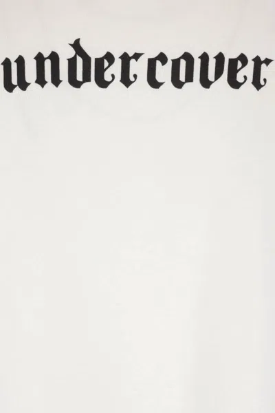 Undercover Printed Sweatshirt In White