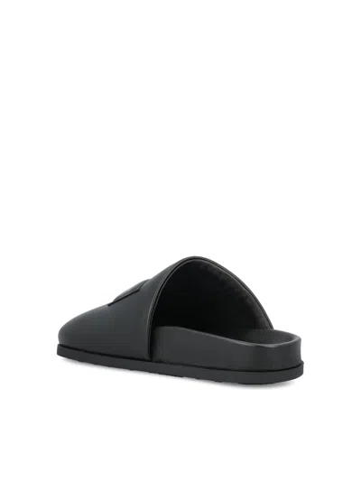 Givenchy Round-toe Mules In Black