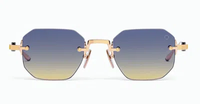 Akoni Sunglasses In Gold