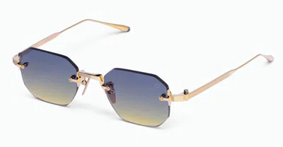 Akoni Sunglasses In Gold