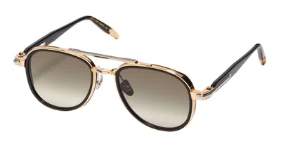 John Dalia Sunglasses In Brown